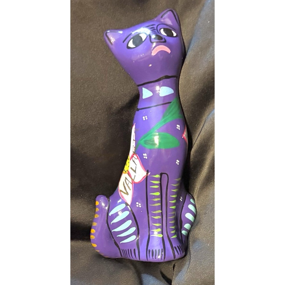 mexican folk art,‎ Purple Kitty